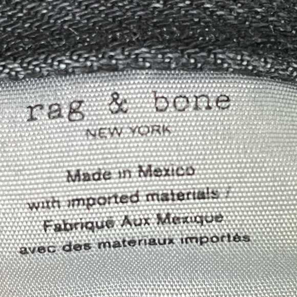 Rag & Bone Men’s Black Dustin Slim Fit Jeans Size 34W x 32L - Picture 11 of 15